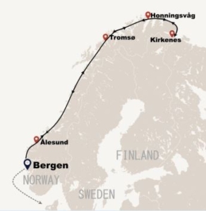 Nordstjernen Route 2026 Nordstjernen Route 2026