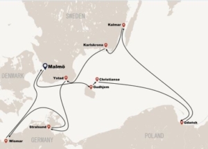 Nordstjernen Route 2025 ab bis Warnemünde um Jütland Dänemark Nordstjernen Route 2025 ab bis Warnemünde um Jütland Dänemark